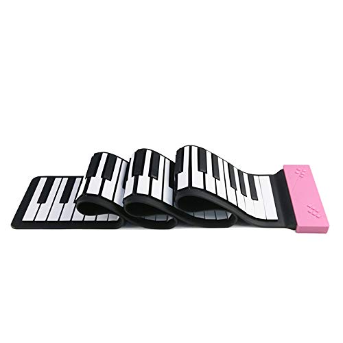 Piano roulé à la Main 88 Key Piano Pliant Main Piano Roll Adulte Accueil débutantes Entrée Épais Convient pour la Maison et la Maternelle (Color : Pink, Size : 135×17.8cm) - Les Beatles, Paul McCartney, John Lennon, RIngo Starr, George Harrison Piano roulé à la Main 88 Key Piano Pliant Main Piano Roll Adulte Accueil débutantes Entrée Épais Convient pour la Maison et la Maternelle (Color : Pink, Size : 135x17.8cm)