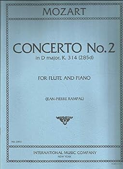 Paperback Concerto No. 2 in D Major - K. 314: For Flute and Piano Book