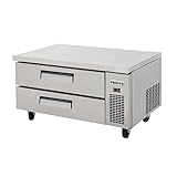 Frigos Premium FGP-CB-36 36" 2 Drawer Refrigerated Chef Base Silver - Ideal for Commercial Kitchen - Commercial Chef Base Refrigerator Included Liftgate
