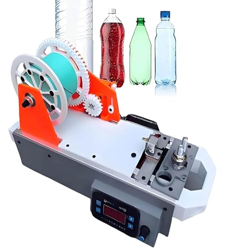 Filamento PET reciclado 3D creado en casa con esta máquina extrusora digital para escritorio