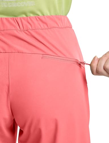 Jack Wolfskin Damen Hiking Alpine Wander-Shorts, Sunset Coral, 38 EU – Ansicht 3