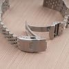 StrapHabit Jubilee Quick Release Watch Bracelet With Spring Bars - Band Strap Stainless Steel Vintage BOR 20mm 21mm 22mm