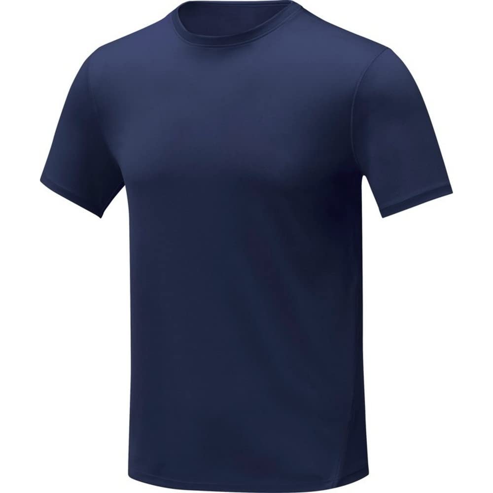 Elevate Men's Navy Kratos Cool Fit Short-Sleeved T-Shirt (Xs) (Navy)