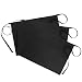 Syntus 3 Pack 100% Cotton 3 Pockets Waist Apron Kitchen Cooking Restaurant Bistro Craft Garden Half Aprons for Men, Women, Chef, Baker, Servers, Waitress, Waiter, Craftsmen (Black)