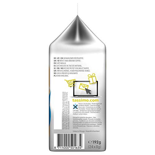 Tassimo Kapseln Morning Café XL Mild & Smooth, Big Pack, 5 x 21 Pads, 105 Kaffeekapseln