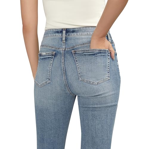 Silver Jeans Co. Women's Beau High Rise Slim Leg Jeans4