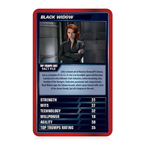Top Trumps Marvel Cinematic Universe Special Card Game For Ages 6 Years And Up #TOP1