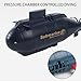ynapmoc Mini Remote Control Submarine Boat Nuclear Submarine RC Race Boat 6CH High Speed Waterproof Diving in Pools Lake Gift Toy Kids Boys(Black)