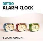 Kikkerland Green Retro Analog Alarm
