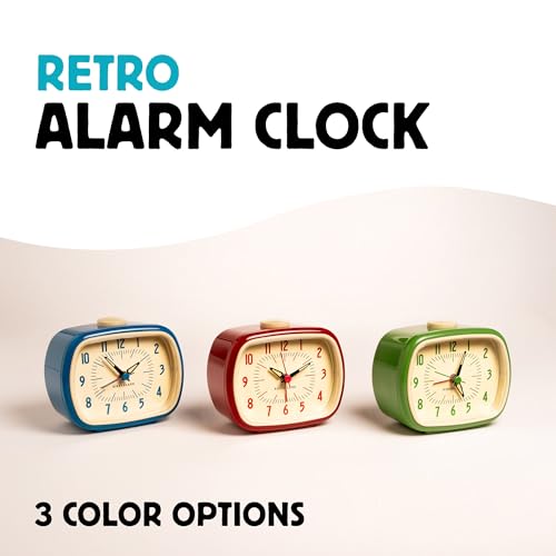 Kikkerland Retro Green Decorative Alarm