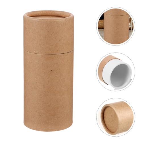 Boîtes en papier kraft étanches de 50ml PLAFOPE pour conserver le thé en petit format - 6