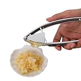 Picadora de ajo | Trituradora de cocina con mango ergonómico - Herramienta de picadora de ajo resistente | para el hogar, dormitorio, hotel, apartamento, alquiler, panaderías, cafeterías