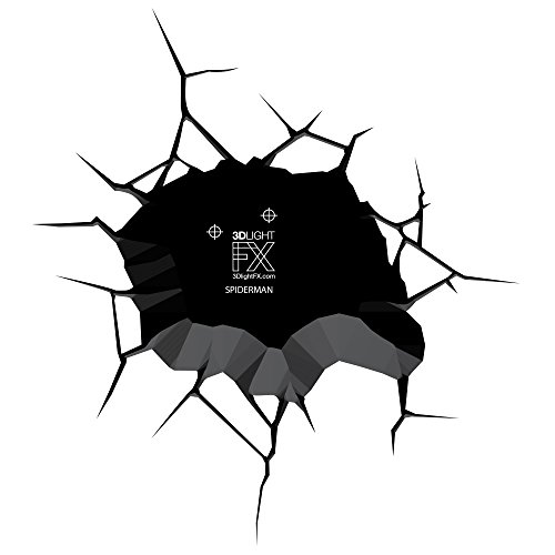 3D Light Fx Marvel Spiderman Hand 3D Deco Led Wall Light , Red #TOP2