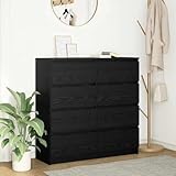 Le buffet présente un design minimaliste qui s'intègre à différents styles de décoration, ajoutant une touche d'élégance discrète à votre intérieur.
