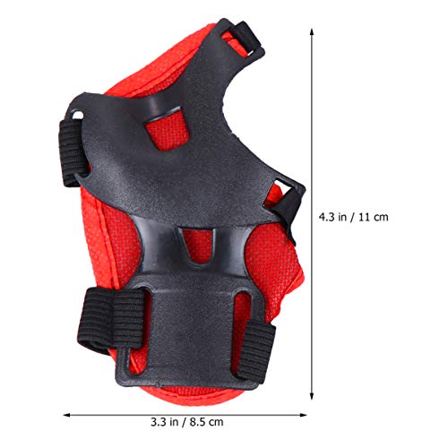 STOBOK 6Pcs Bike Guardas Set 3 Em 1 Set Ao Ar Livre Esportes Joelho Pulso Cotovelo Pad Patinação Cic