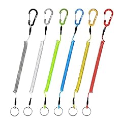 Colorful, with carabiner, 6pcs