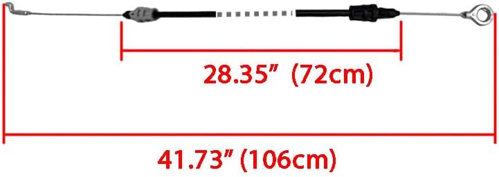 946-05077A Brake Cable For MTD For Troy-Bilt Left Hand ES CC760ES CC760 CC 800
