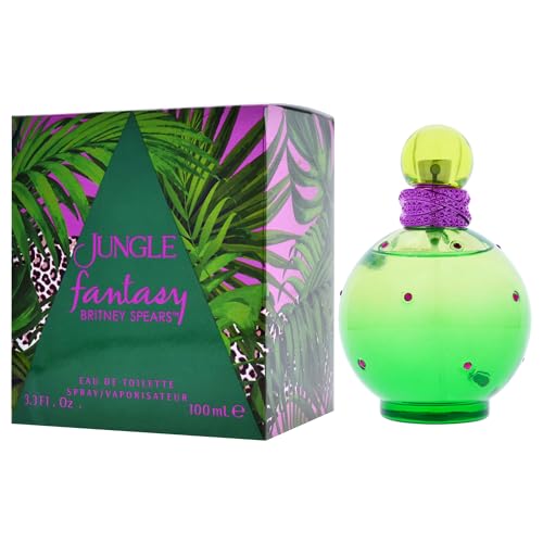 Britney Spears Jungle Fantasy Eau de Toilette Spray, 100ml, Floral Fragrance, Luxury Perfume for Women - Image 3