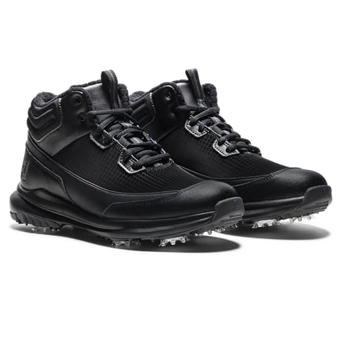 Footjoy Women's Stormwalker Boot Golf Shoe, Black, 7 Uk Wide - 5