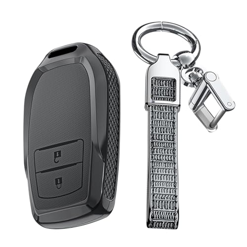 Protection clé Toyota Aygo GR haut de gamme étui noir KUNIO