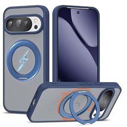 UGENINO Compatible with Google Pixel 10/10 Pro Case with Stand 6.3",Blue
