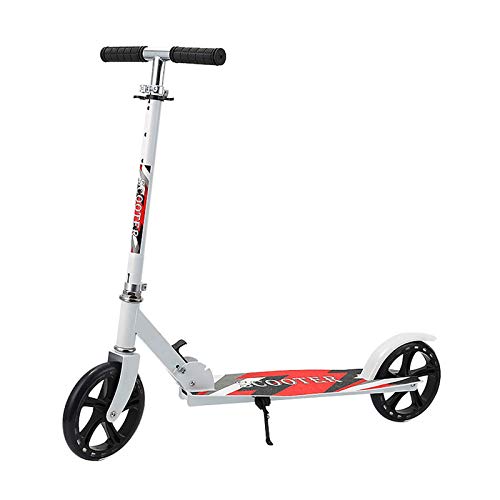 Scooter avec roues en polyuréthane à fort impact et pont aluminium