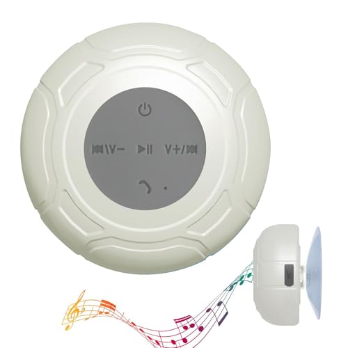 Enceinte de piscine sans fil avec chargeur IPX5 | Haut-parleur à ventouse |