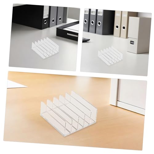 Organiseur de bureau anti-papiers perdus pour documents et courriers - 4