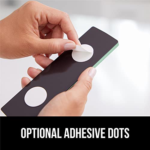 Gorilla Grip Dishwasher Clean And Dirty Magnet Sign, Optional Adhesive, Magnetic, Easy Read, Non-Scratch, Heavy Duty Shutter Slide Magnets For Dish Washer, Kitchen Accessories, 7X2, Mint #TOP6