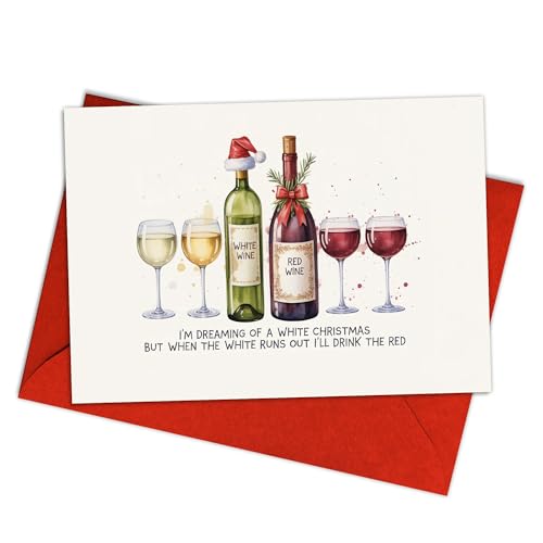 Podagree (13.5 x 20.3 cm) I'm Dreaming of a White Christmas CardAʔCDƂ̋ẍAA{gƃOX̃CXgtԂƔ̃C̃NX}XAt[XȃJ[h(Xmas 