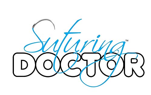 Suturing Doctor Pads 2pc Set - Flesh Skin-Tone Colour with Free 12 x Needles and Free 1 x Needle Holder - Start Practicing Straight Away! As seen on The BBC TV - Thumbnail 5