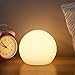 Produktbild LANMOU LED Licht Nachtlicht Kinder, Kugel Lampe Dimmbare Baby Nachttischlampe Mit Fernbedienung, RGB Farbwechsel Kugellampe Mit 4 Lichtmodi Und 16 Lichtfarben, USB Wiederaufladbares Tischlampe,15cm