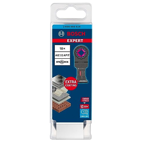 Bosch 1x Sägeblatt Expert MultiMax AIZ 32 APIT (für Edelstahlbleche, Breite 32 mm, Professional Zubehör Multifunktionswerkzeug)