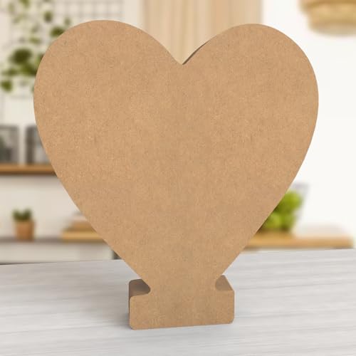 Image of Aruatu 12 Inch Balsa Wooden Letters Unfinished Wood Letters for Wall Decor Decorative Standing Letters Large Letters for wall Decoration for Craft Home Party Projects (Love)