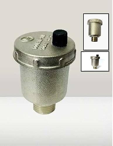 Image of 25 mm (1 inch) Automatic Air Release Brass Vent Exhaust Valve 10 Bar and 110�C For Water Pipeline, Solar Water Heater, Hot water Boilers Pressure Release