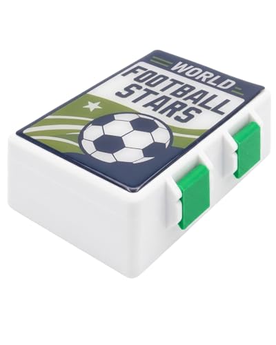 2026 World Cup Soccer Match Sticker Paper Box, Football Star Sticker Storage Box