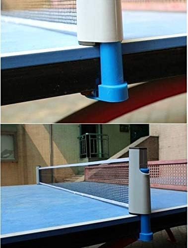 KACOOL Retractable Table Tennis Net – Portable Ping Pong Net for Any Table, Easy Setup, Indoor & Outdoor Table Tennis for Home (Table Tennis Net) 1