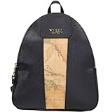 Interno in tessuto logato Alviero Martini 1A Classe Borsa zaino black BS26PC12 LE52 9407 Dimensioni borsa: Media