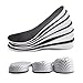 1 Pair Height Increase Shoes Insole Breathable Memory Foam Height Increase Insole Invisible Increased Heel Lift Shoe Lifts Inserts Heel Cushion Inserts Shoe Pads Elevator Insoles for Women Men (2.3cm)