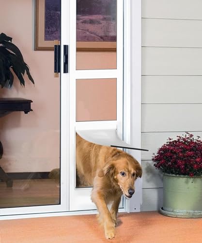 Fantrek Dog Door For Sliding Glass Door - Large Doggy Door For Sliding Door Insert -7 Ft Pet Door For Patio Slider thumb #5