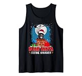 santa define naughty bull terrier dog funny christmas xmas canotta