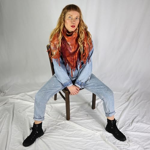 Shemagh tiedye anti-courants d'air : le foulard Arafat pour en finir avec le cou irrité - 6