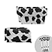 Rnyleeg Cow Print Crutches Pads for Adults Fashion Underarm Crutch's Pad and Hand Grip Covers Machine Washable Padding for Walking Arm Crutches