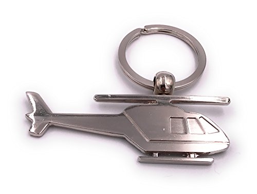 H-Customs Hélicoptère Heli Helicopter Pendentif Clé Plate