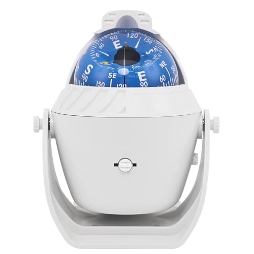 Brújula electrónica digital de alta precisión con luz LED roja miniatura 4