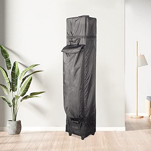 Waterproof Wheeled Canopy Bag 11 X 11 X 63 Replacement Canopy Roller Bag Outdoor Instant Canopy Storage Bag With Handles 1680D(Without Canopy) #TOP6