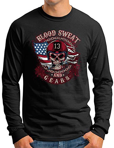 T-shirt moto homme OM3 pour les sessions garage et tuning biker
