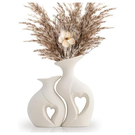 Set di 2 Vasi Decorativi Moderni