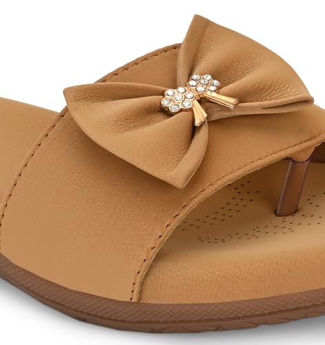 Image of Karaddi Doctor Sandals for Woman | Flats Women Stylish | Womens Sandals Flats | Slippers Orthopedic Footwear for Women Stylish Flat Sandal | Flat Fashion Sandal
