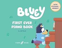 Bluey: First Ever Piano Book 0571543529 Book Cover